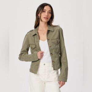 PAIGE Women's Pacey Utility Jacket in Olive Green